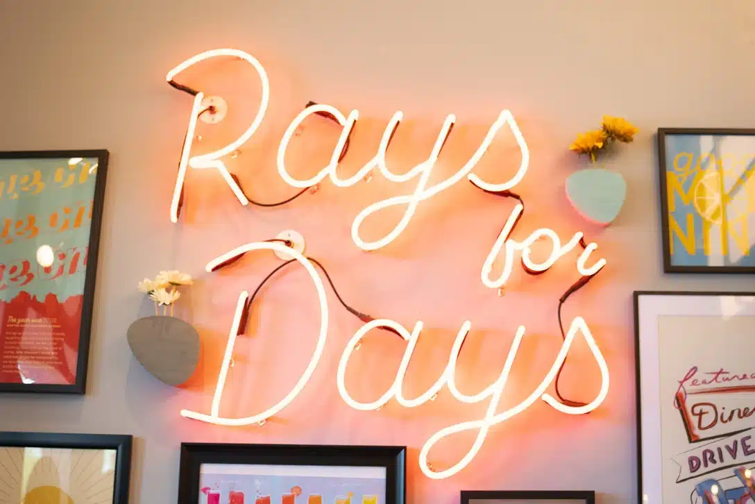 Chandler Ray Rays for Days Sign