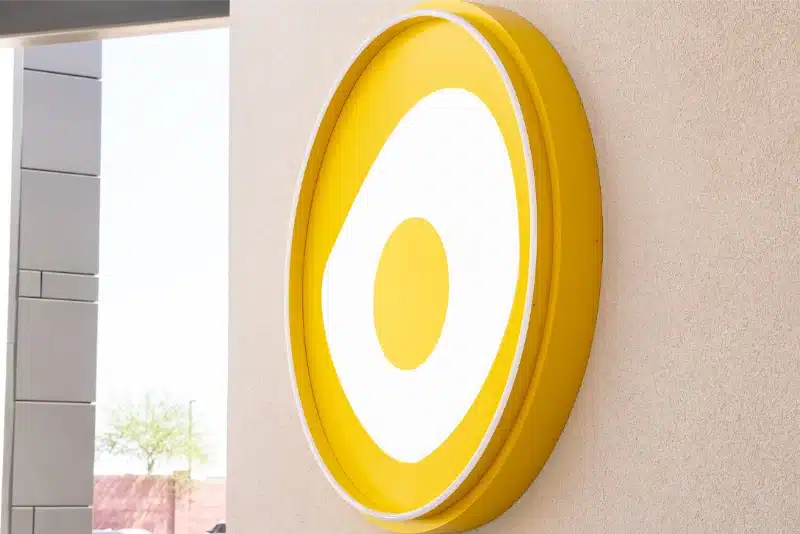 Queen Creek Egg Sign