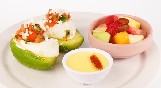 Avocado Benedict - Over Easy menu item