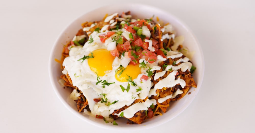 Chilaquiles - Over Easy menu items