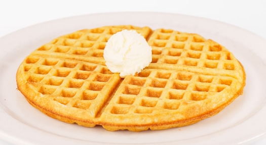 Malted Waffle - Over Easy menu item