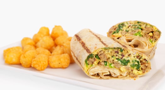 Vegan Wrap - Over Easy menu item