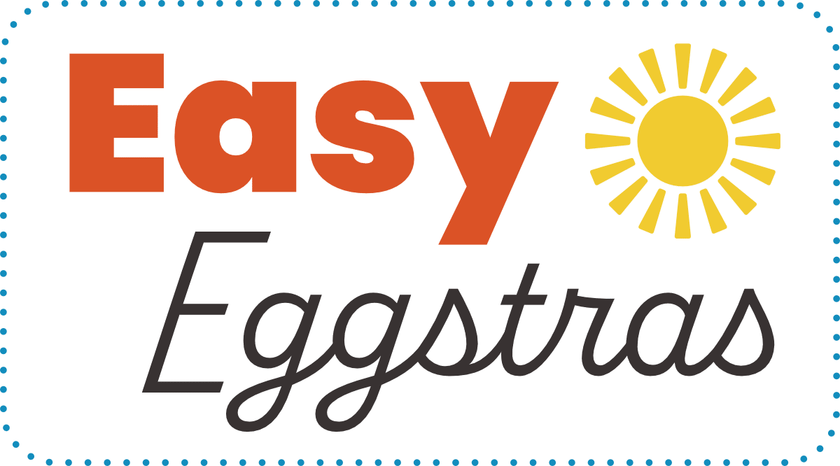 Easy Eggstras graphic for the Over Easy Rewards page.