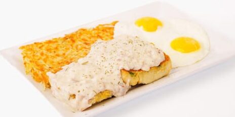 Biscuits & Gravy menu item at Over Easy